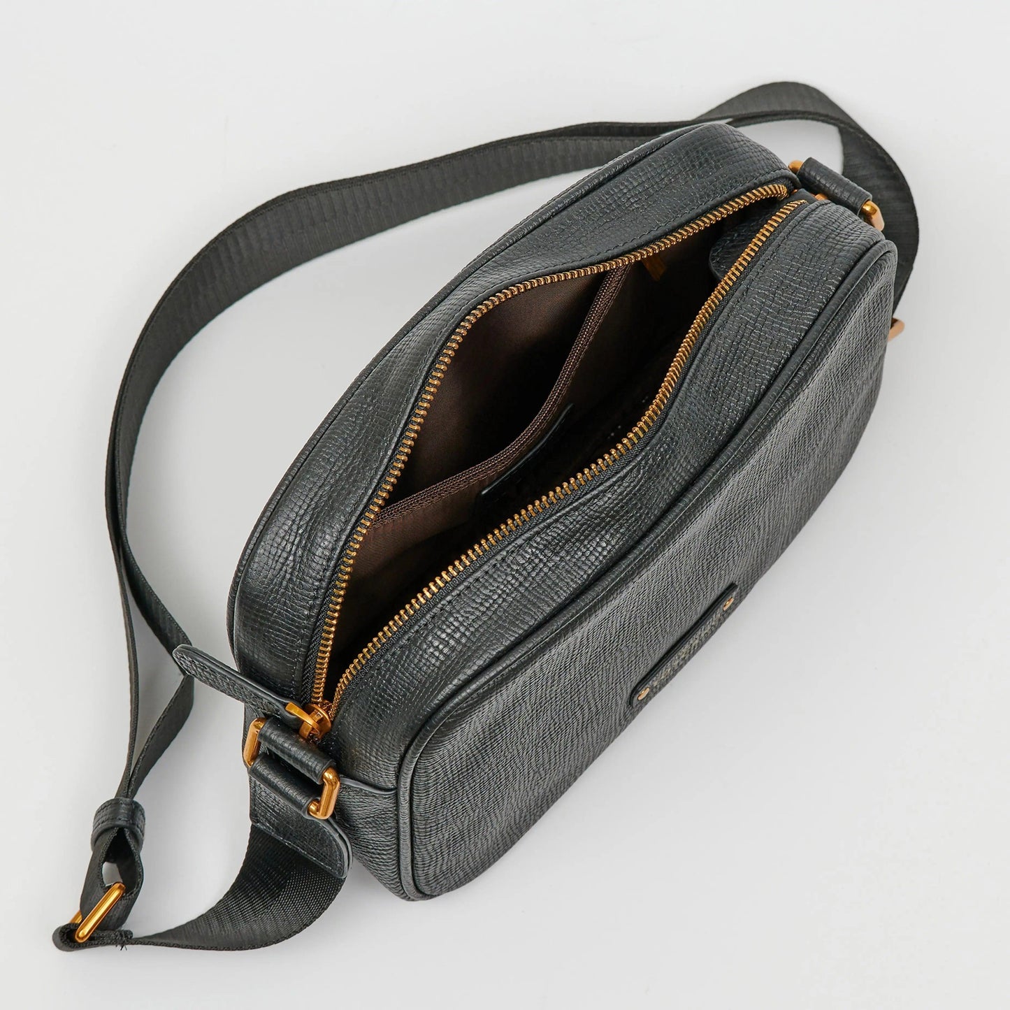 Alfred Leather Sling Bag With Gold-Tone Hardware - TGCB1423LN3NL2 - Tocco Toscano Malaysia