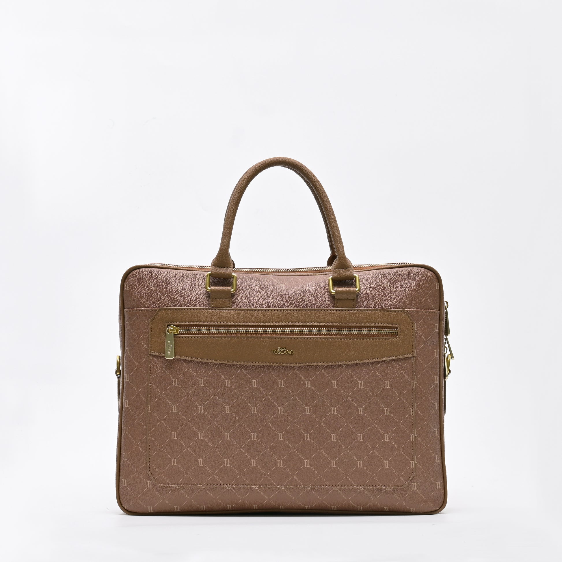 Brown Marconi Document Bag - TGDB0933PM3NJ3 - Tocco Toscano Malaysia