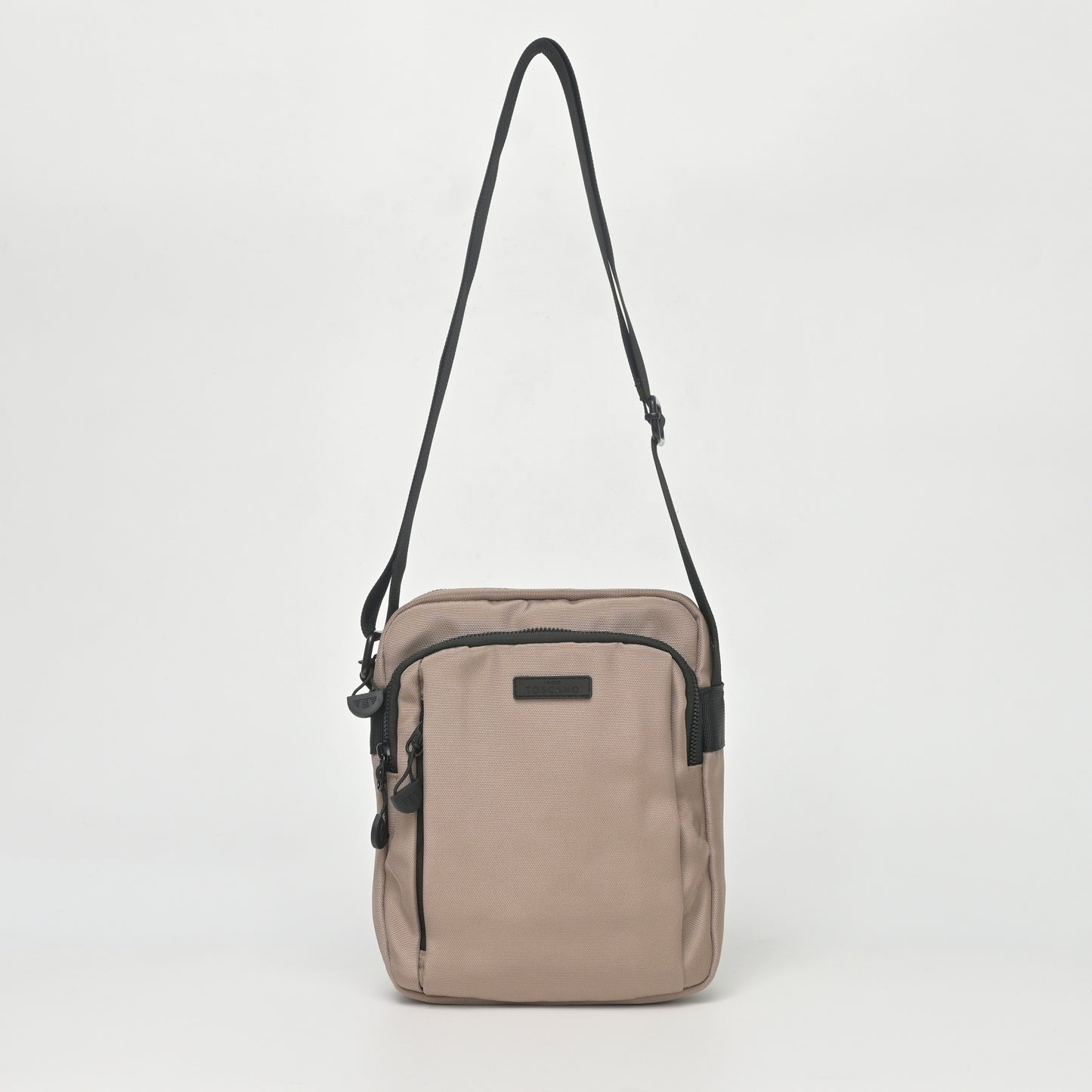 Brown Casual Small Sling Bag with front zip - TGSB0533NN3BG3 - Tocco Toscano Malaysia