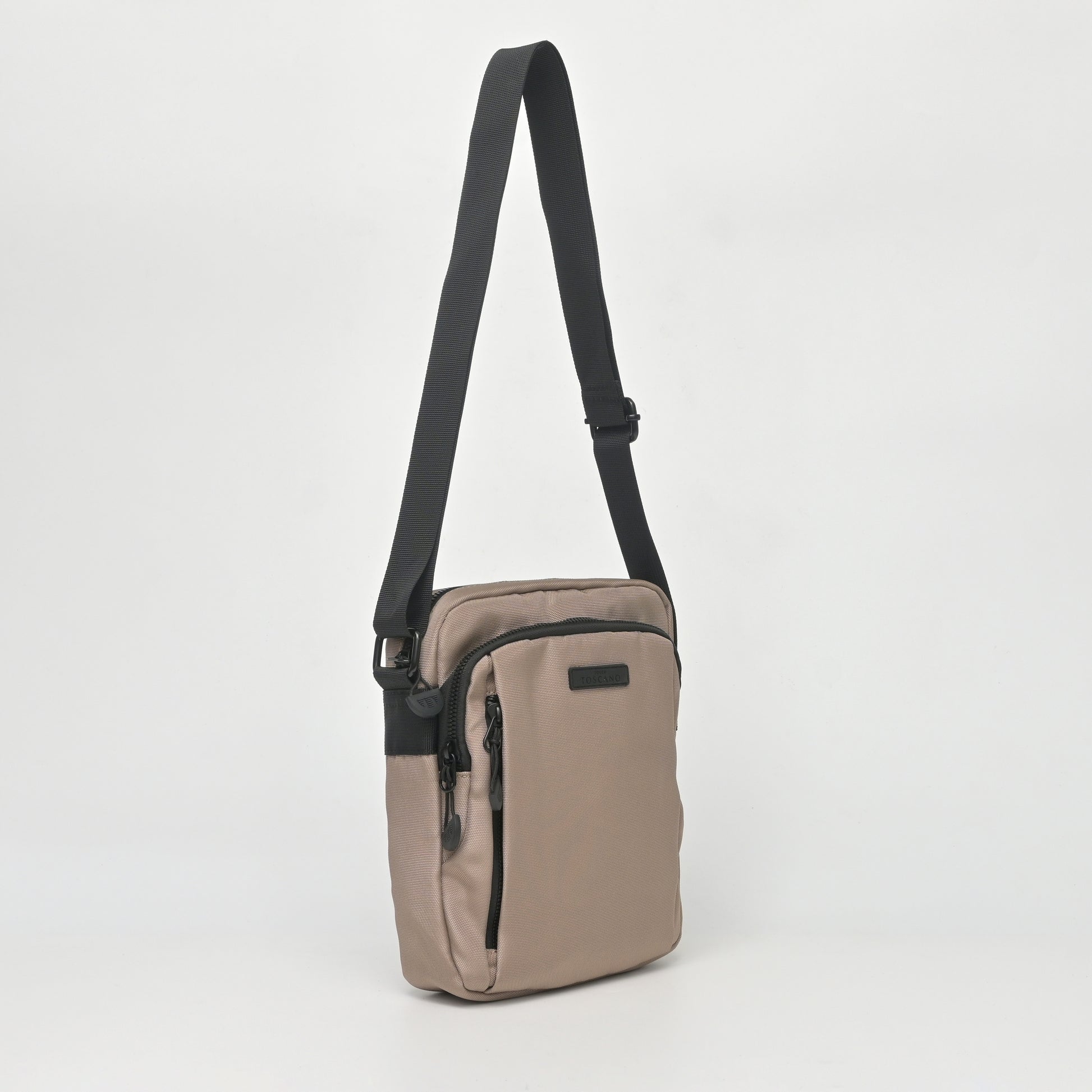 Casual Small Sling Bag with front zip - TGSB0533NN3BG3 - Tocco Toscano Malaysia