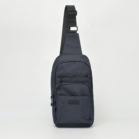 Navy Nylon Chest Bag - TGEB0622NN3BH3 - Tocco Toscano Malaysia