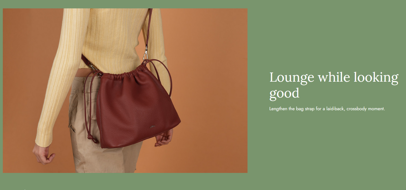 Gia Ruched Bag - TLSB3211LN3NH4 - Tocco Toscano Malaysia