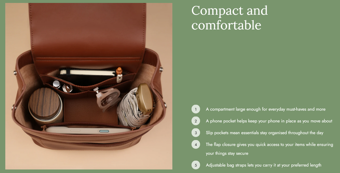 Hera Backpack - TLBP4411LN3NK4 - Tocco Toscano Malaysia