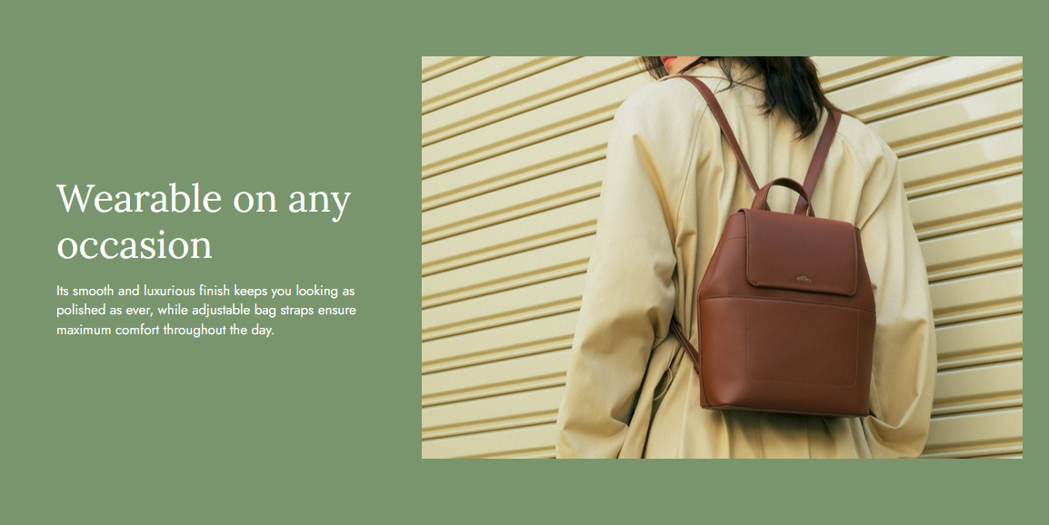 Hera Backpack - TLBP4411LN3NK4 - Tocco Toscano Malaysia