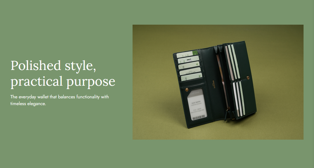 Nova Long Wallet - TLLP0511LN3NH5 - Tocco Toscano Malaysia