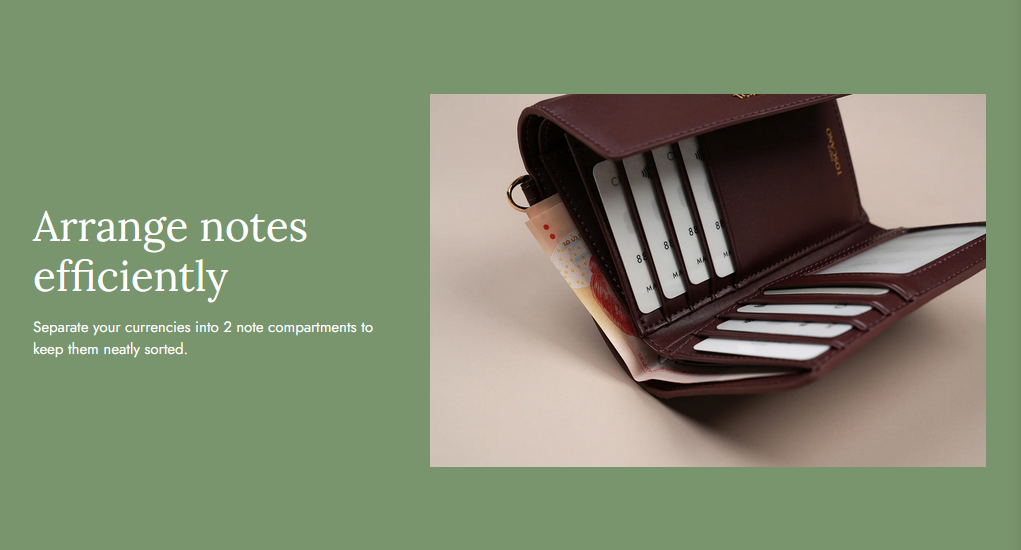 Nova Trifold Wallet - TLSP0611LN3NH5 - Tocco Toscano Malaysia