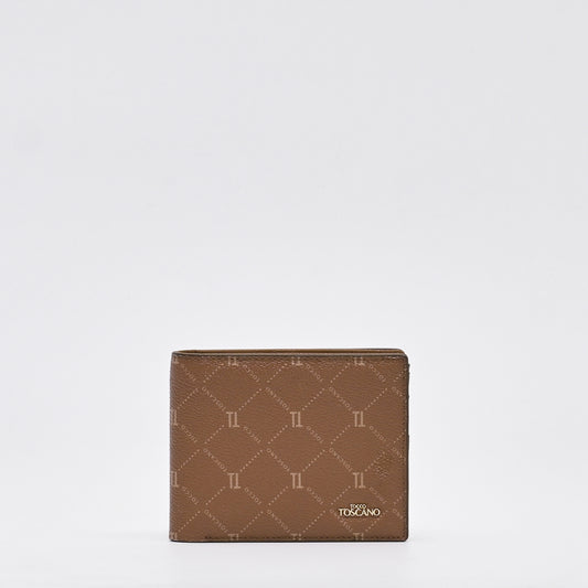 BROWN Tesoro Top Fold Wallet - TGWT0323PM3NJ3 - Tocco Toscano Malaysia