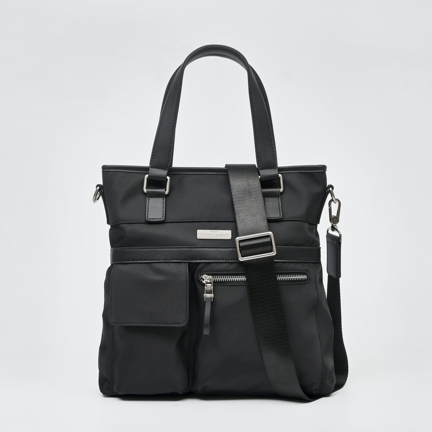 Nylon Tote Bag - TGDB0733NN3MH3 BLACK - Tocco Toscano Malaysia