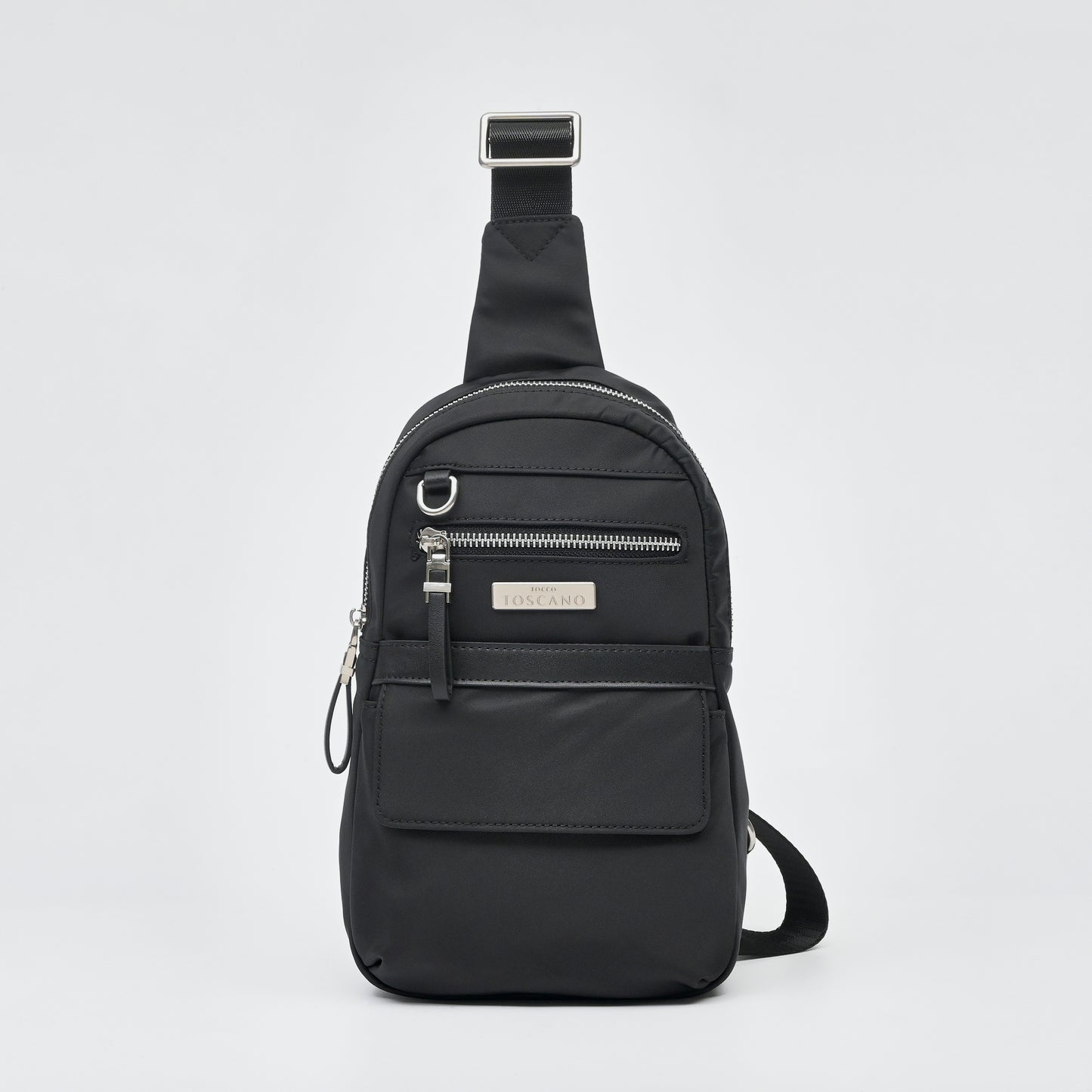Nylon Chest Bag - TGEB0723NN3MH3 BLACK - Tocco Toscano Malaysia