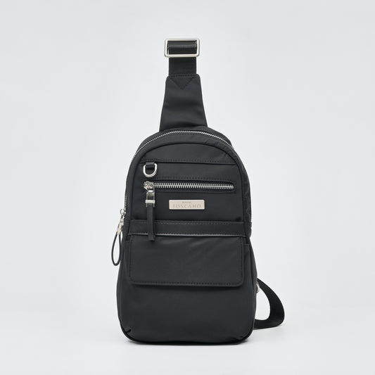 Black Nylon Chest Bag - TGEB0723NN3MH3 - Tocco Toscano Malaysia