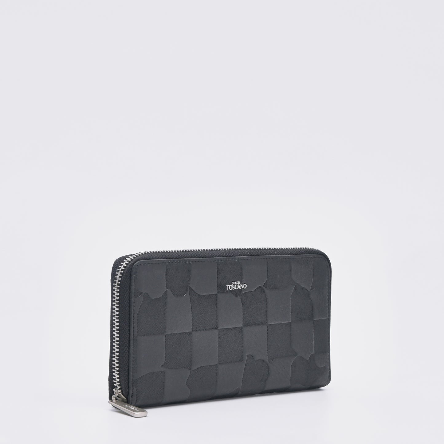 Embross Leather Full Zipper Long Wallet - TGLW0322LN3MK4 - Tocco Toscano Malaysia