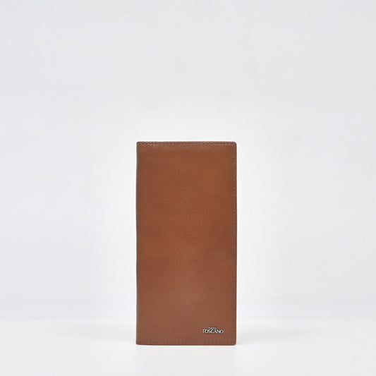 DARK BROWN Leather Long Wallet - TGLW0633LN3MK3 - Tocco Toscano Malaysia
