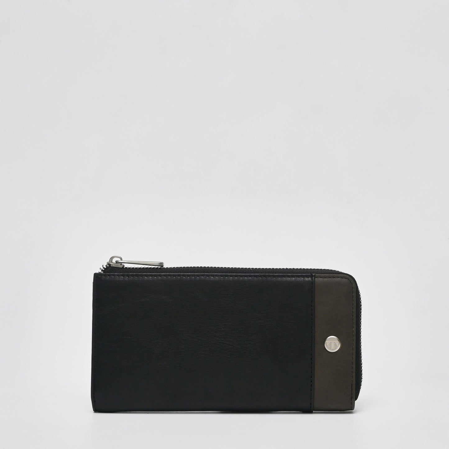 Leather Full Zipper Long Wallet - TGLW0733LN3ML3 Black - Tocco Toscano Malaysia