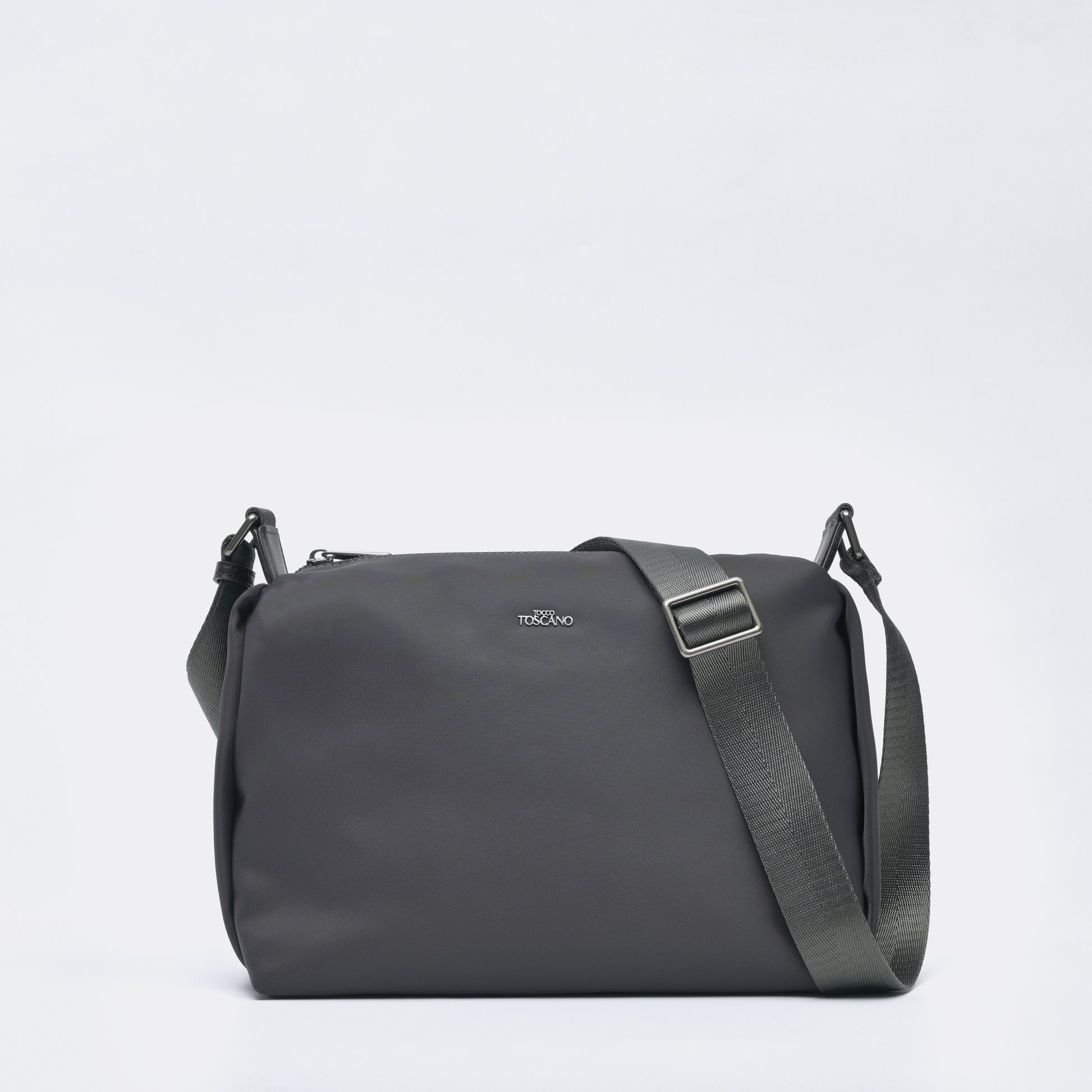 Dark Brown Basic Nylon Sling Bag - TGSB0222NN3BH4 - Tocco Toscano Malaysia