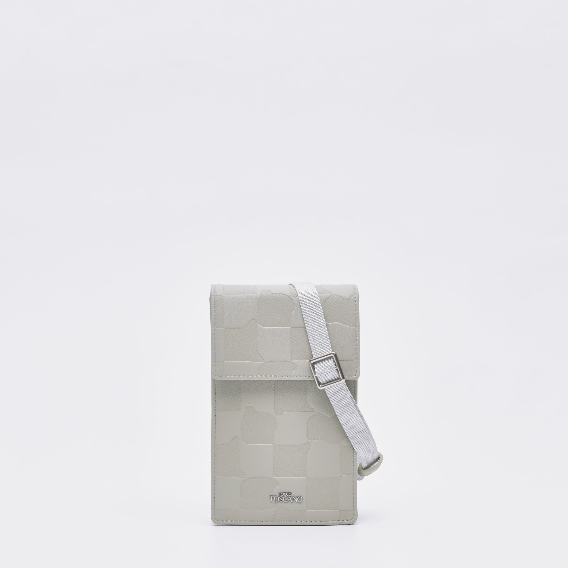 Beige Checkmate Couture Phone Pouch With Flap - TGSB0414PN3MK4 - Tocco Toscano Malaysia
