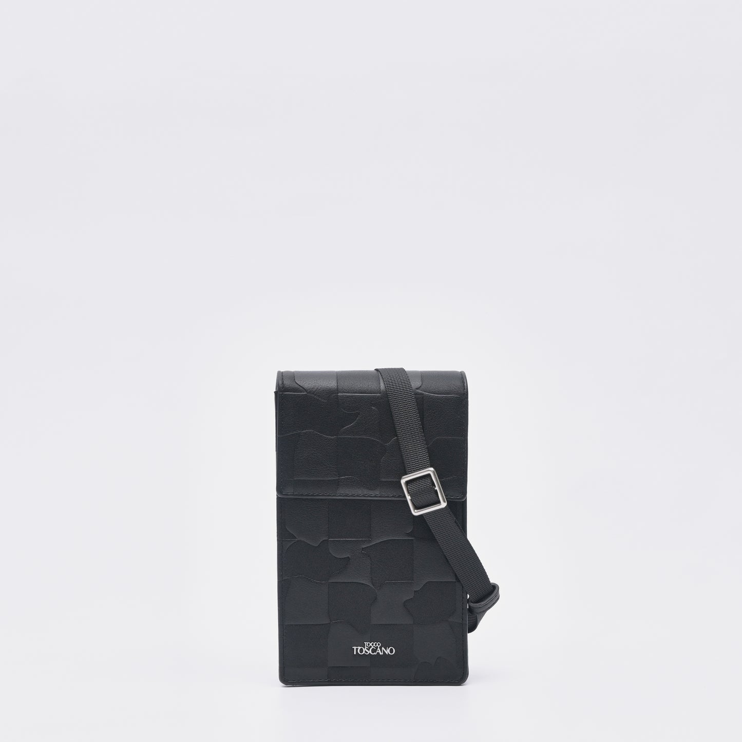 Checkmate Couture Phone Pouch With Flap - TGSB0414PN3MK4 Black - Tocco Toscano Malaysia