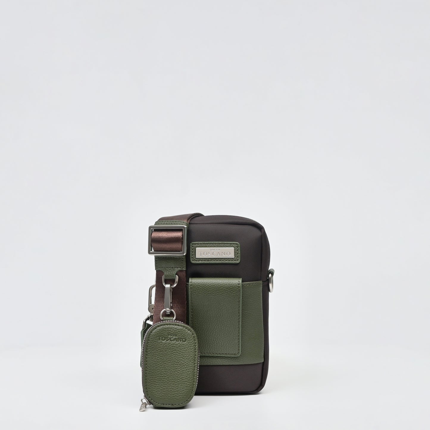 Sling Bag With Small Key Pouch - TGSB1313NN3ML3 GREEN - Tocco Toscano Malaysia
