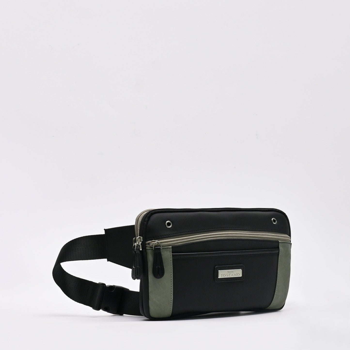 Casual Waist Pouch with front zipper pocket - TGWP0213PN3MG3 - Tocco Toscano Malaysia