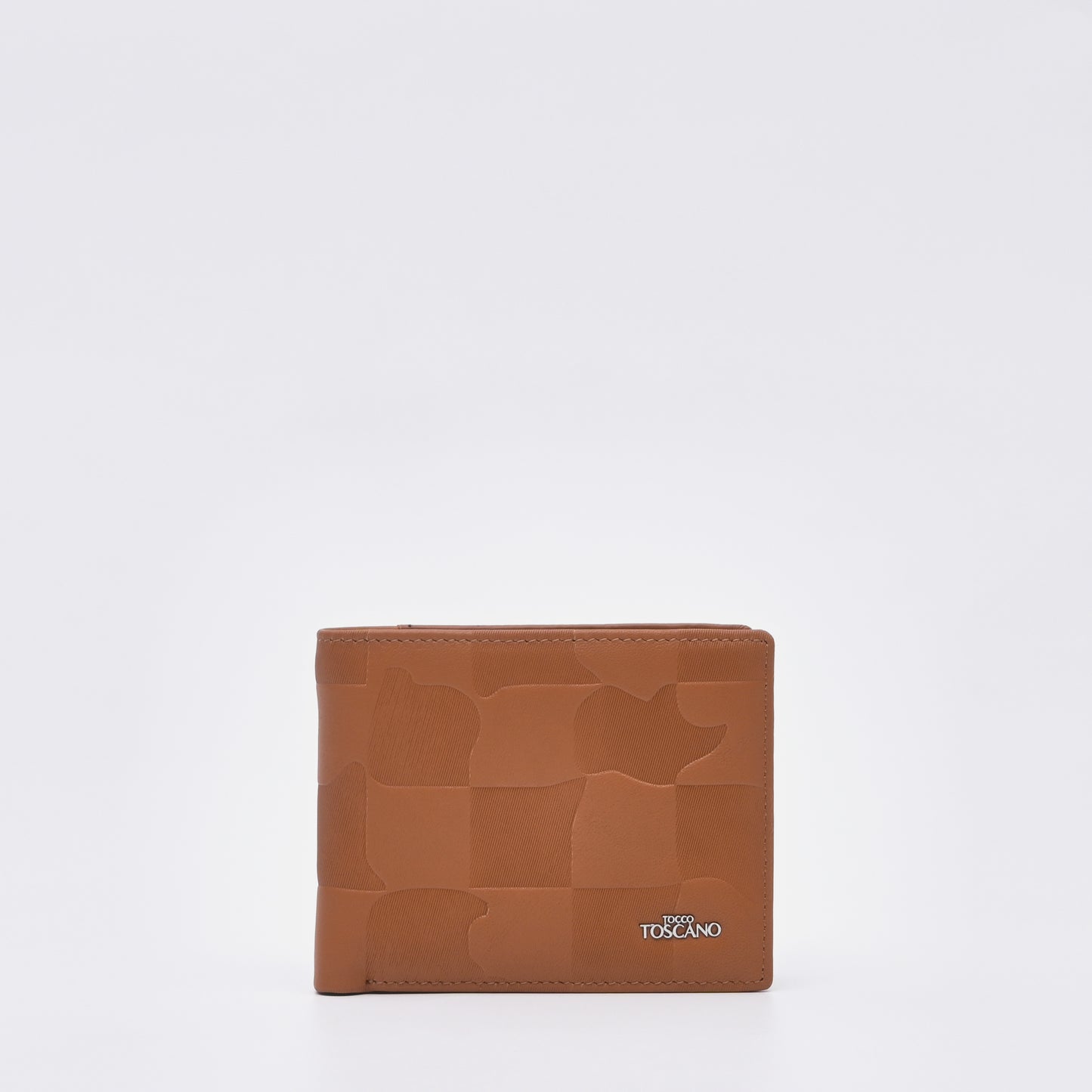 Embross Leather Tri Flod Wallet - TGWT0312LN3MK4 Brown - Tocco Toscano Malaysia