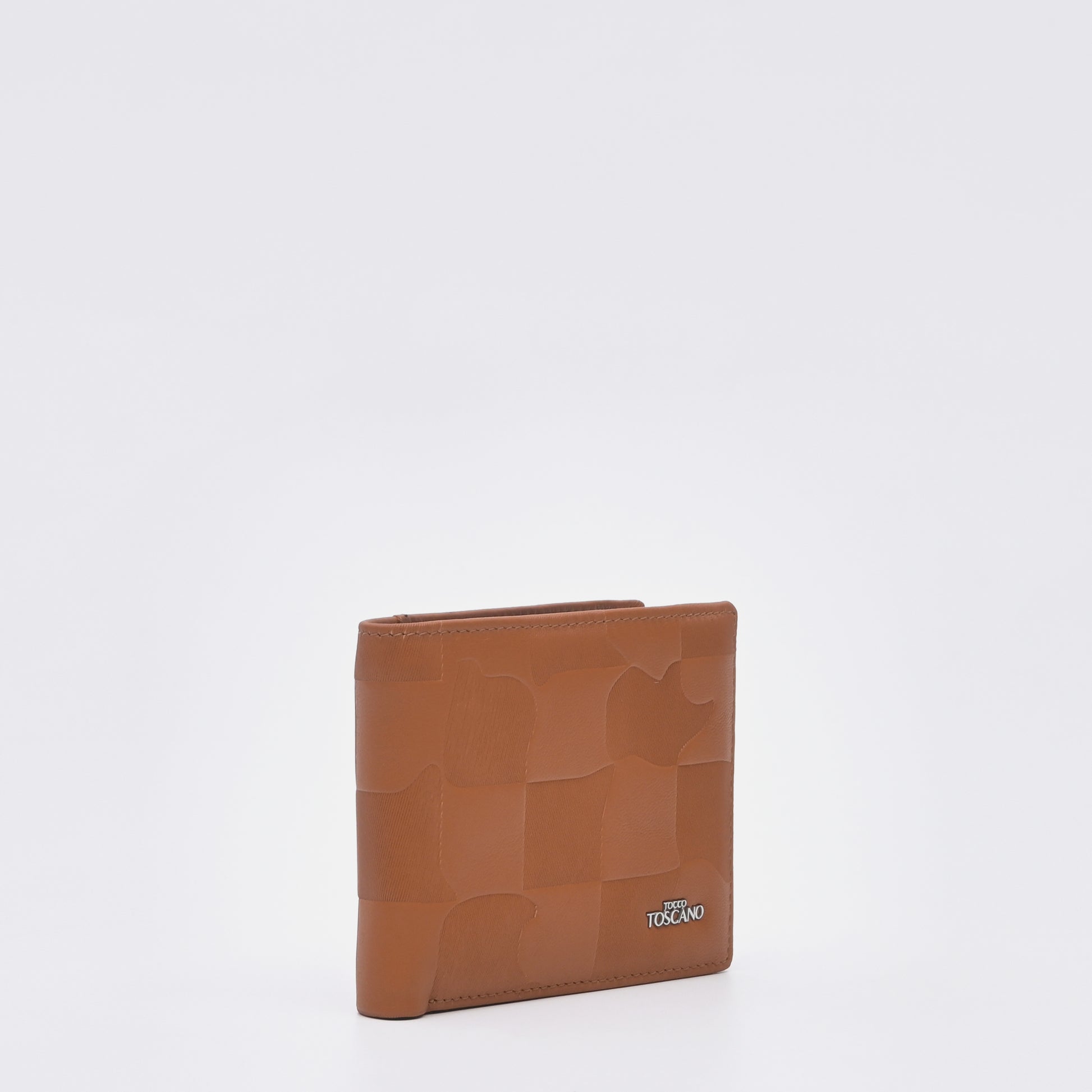 Embross Leather Tri Flod Wallet - TGWT0312LN3MK4 - Tocco Toscano Malaysia