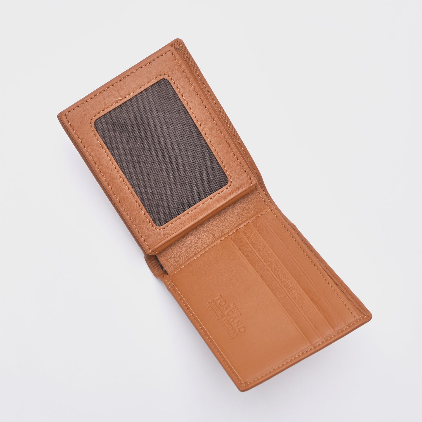 Embross Leather Tri Flod Wallet - TGWT0312LN3MK4 - Tocco Toscano Malaysia