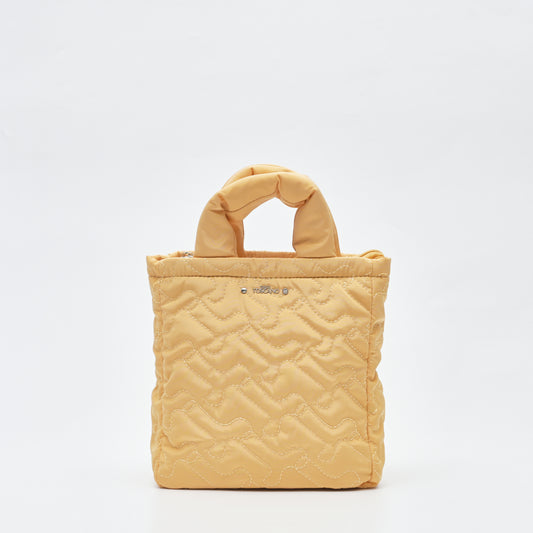 Yellow Embroidery Puffer Backpack - TLBP2422NN3BI4 - Tocco Toscano Malaysia