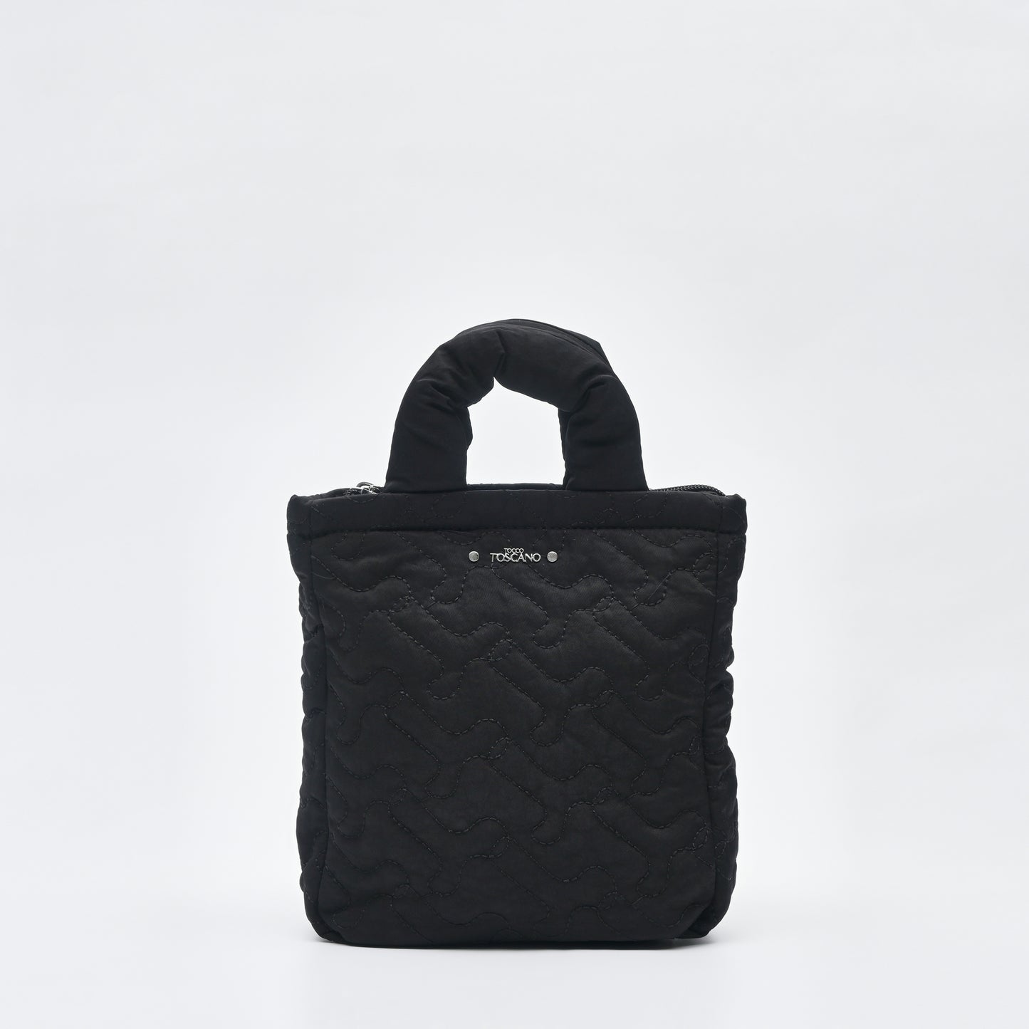 Embroidery Puffer Backpack - TLBP2422NN3BI4 Black - Tocco Toscano Malaysia
