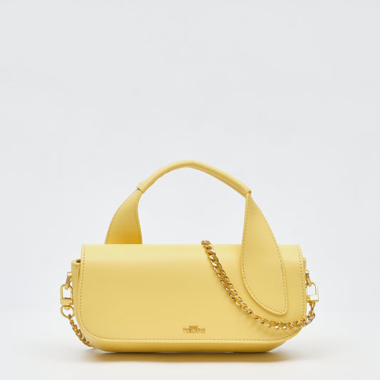Yellow Zélie Top Handle Bag - TLHB0311PN3MA4 - Tocco Toscano Malaysia