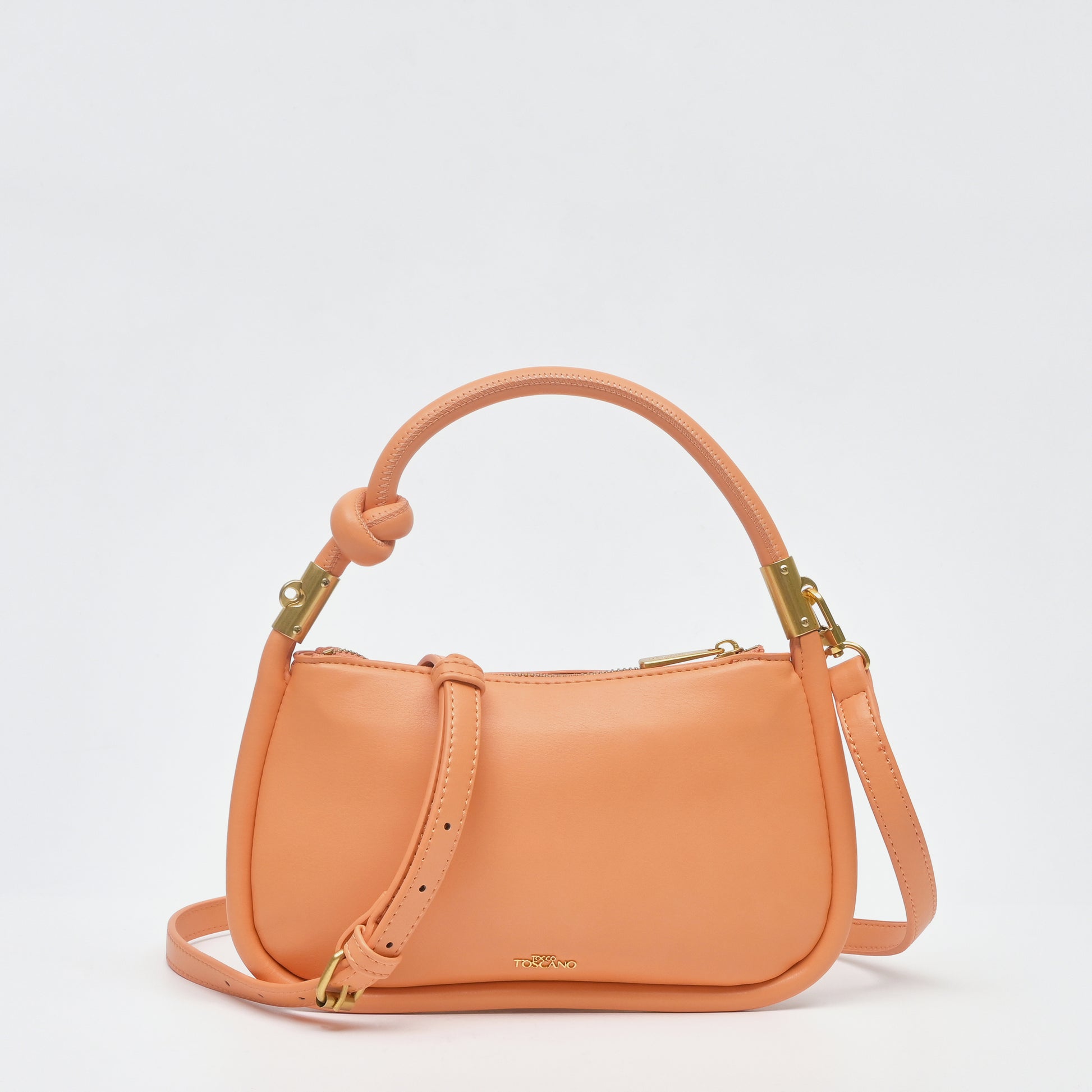 Orange Mignon Top Handle Bag - TLHB0411PN3MA4 - Tocco Toscano Malaysia