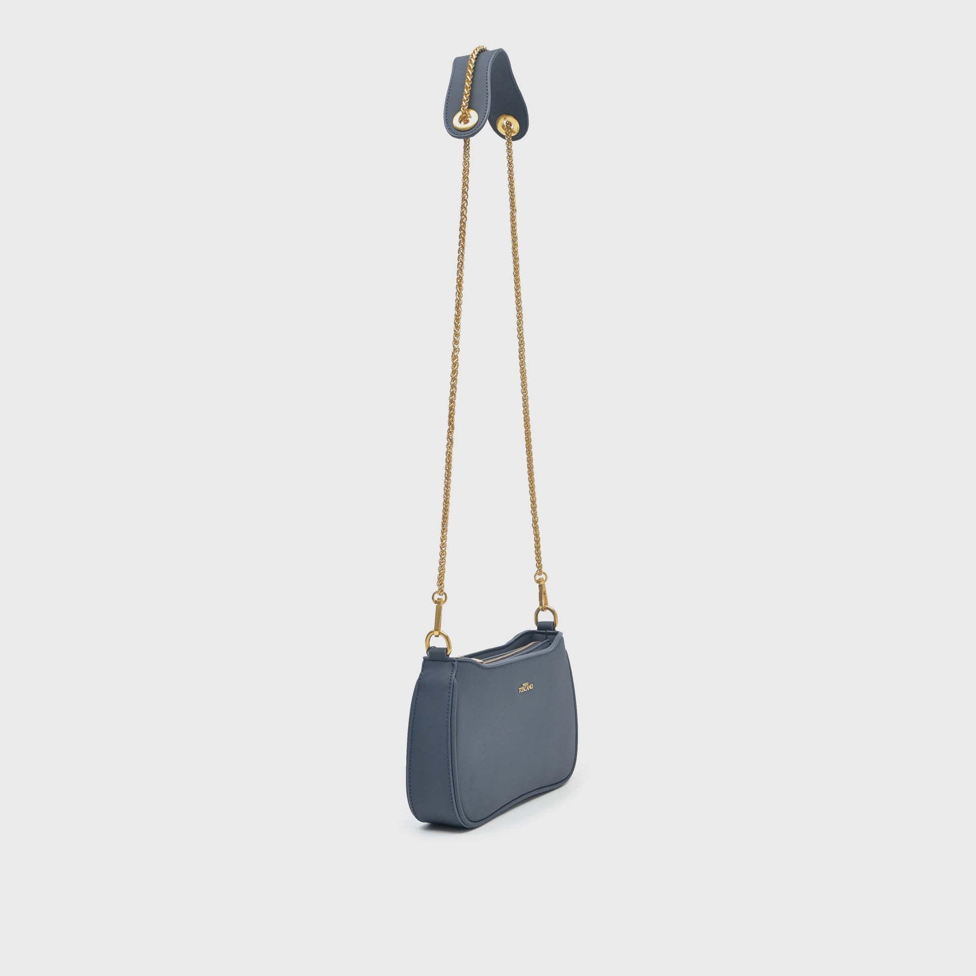 Navy Bind Chain-Crossbody Bag - TLHB0611PN3BI5 - Tocco Toscano Malaysia