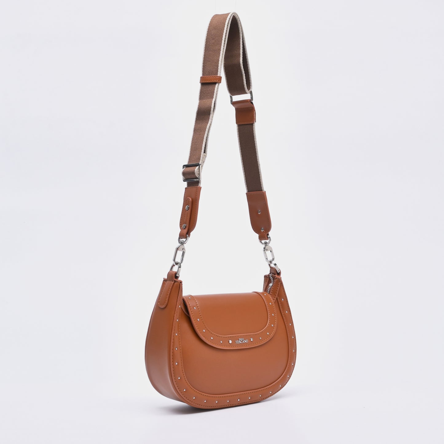 LUNA Loop Oval Shoulder Bag - TLHB1022PN3MH4 - Tocco Toscano Malaysia