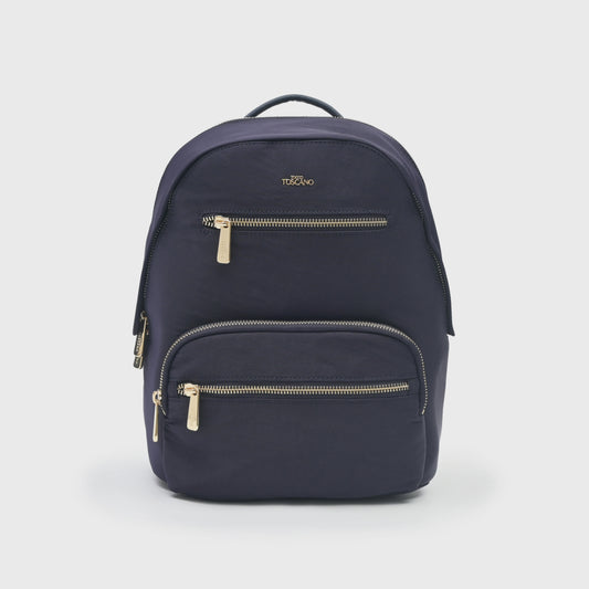 Navy Nylon Backpack - TLHB1222NN3NG5 - Tocco Toscano Malaysia