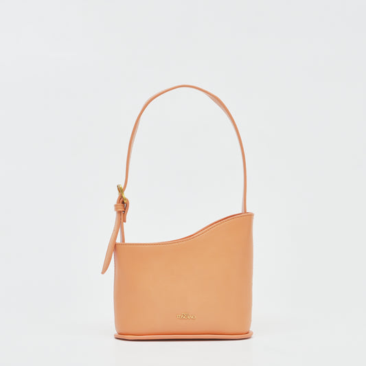 Orange Béatrice Mini Asymmetrical Shoulder Bag - TLHB1512PN3MI4 - Tocco Toscano Malaysia
