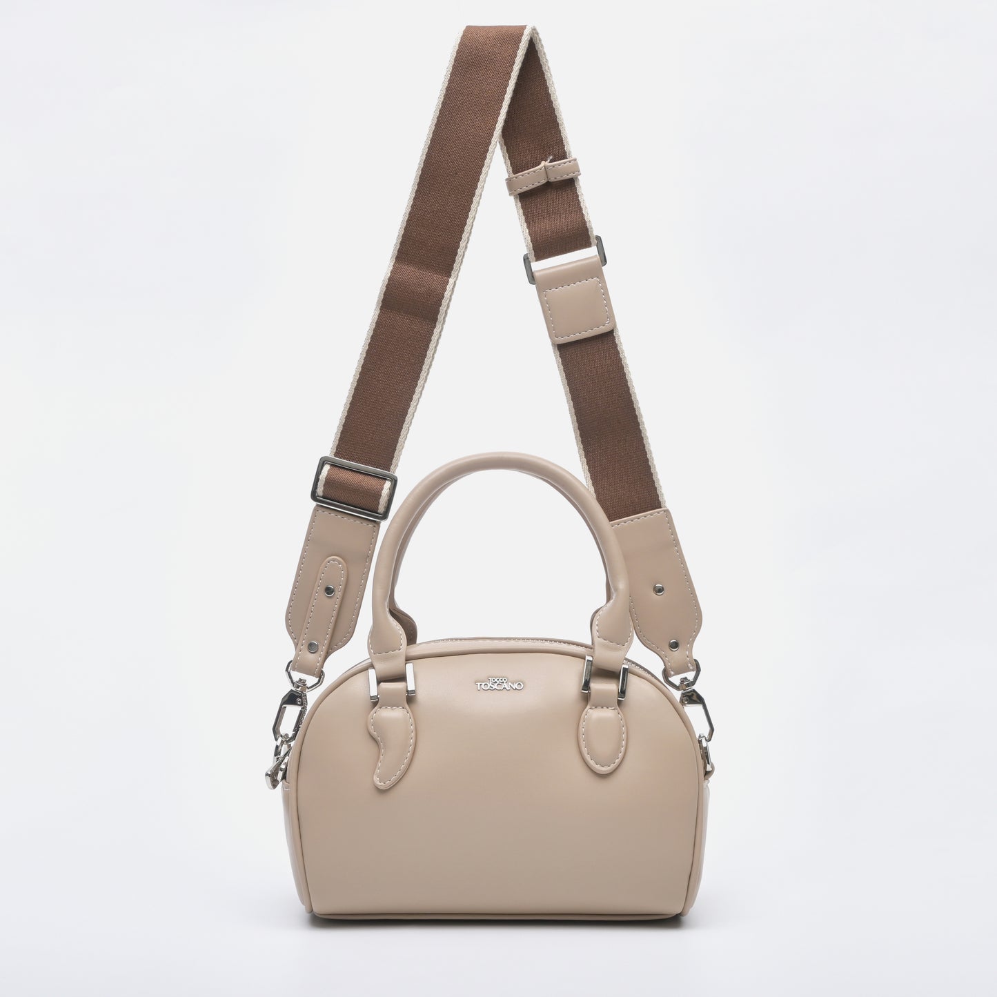 Classic Bowling Bag - TLHB1811PN3MI4 Beige - Tocco Toscano Malaysia