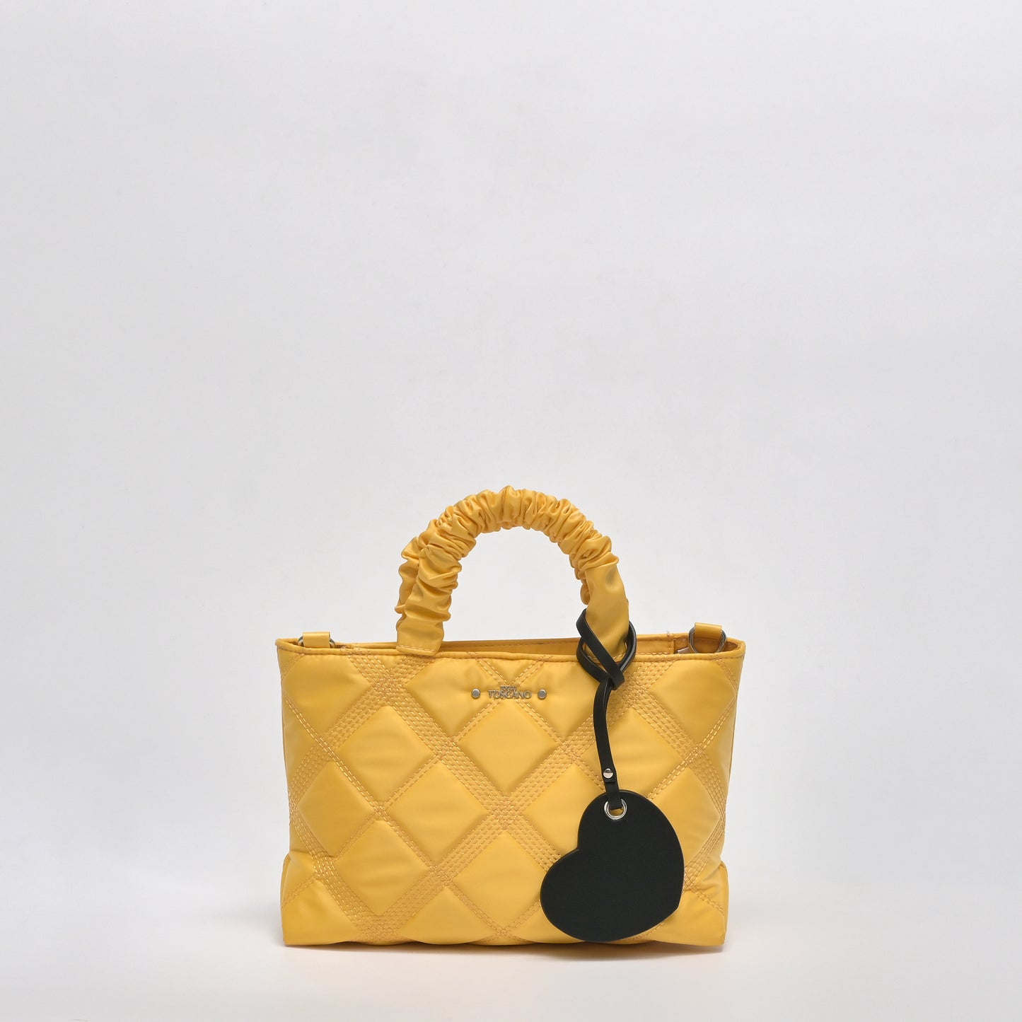 Nylon Raffle Handle Bag - TLHB1922NN3BL3 YELLOW - Tocco Toscano Malaysia