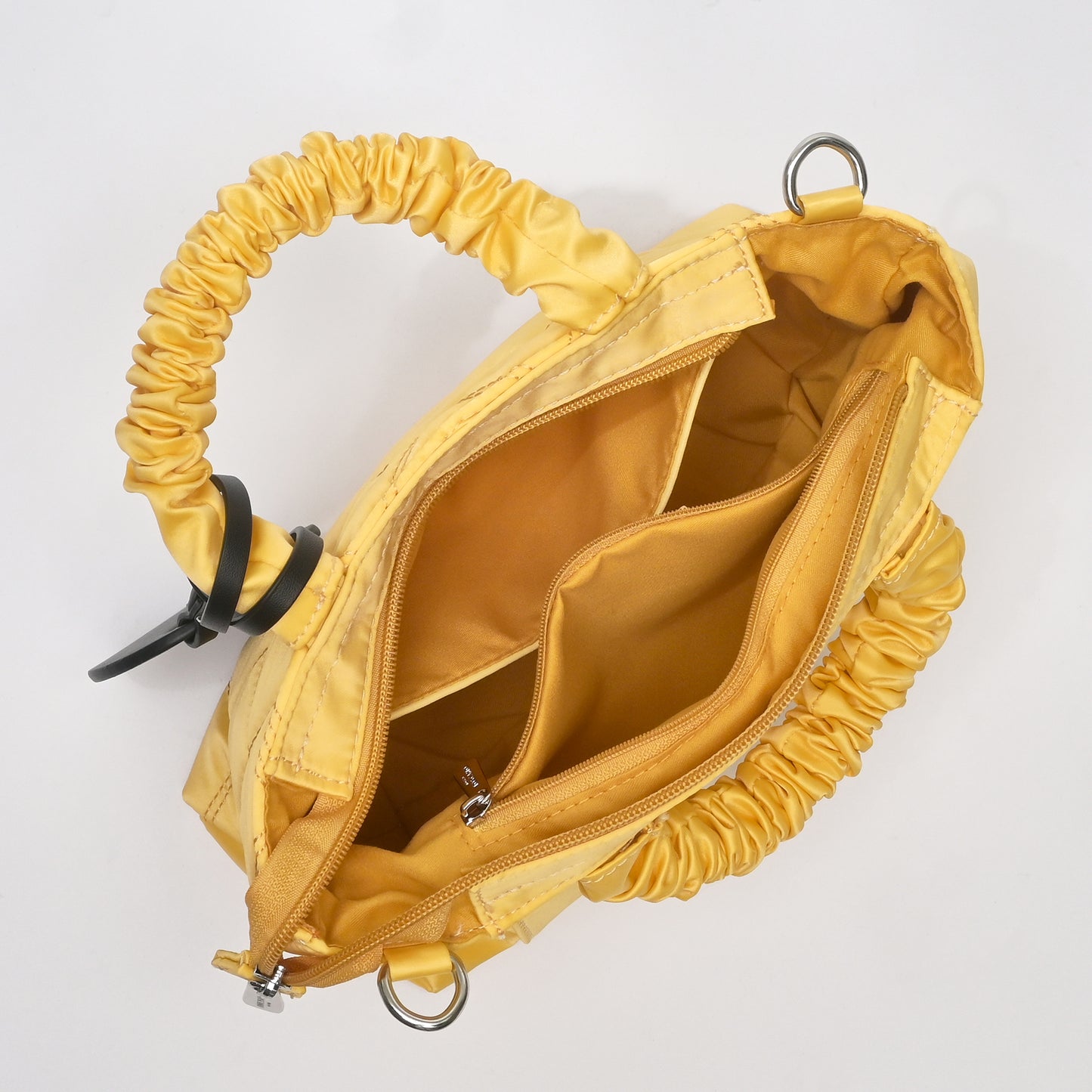 Nylon Raffle Handle Bag - TLHB1922NN3BL3 - Tocco Toscano Malaysia
