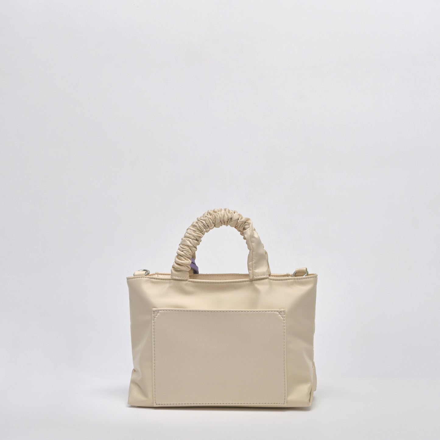 Nylon Raffle Handle Bag - TLHB1922NN3BL3 - Tocco Toscano Malaysia