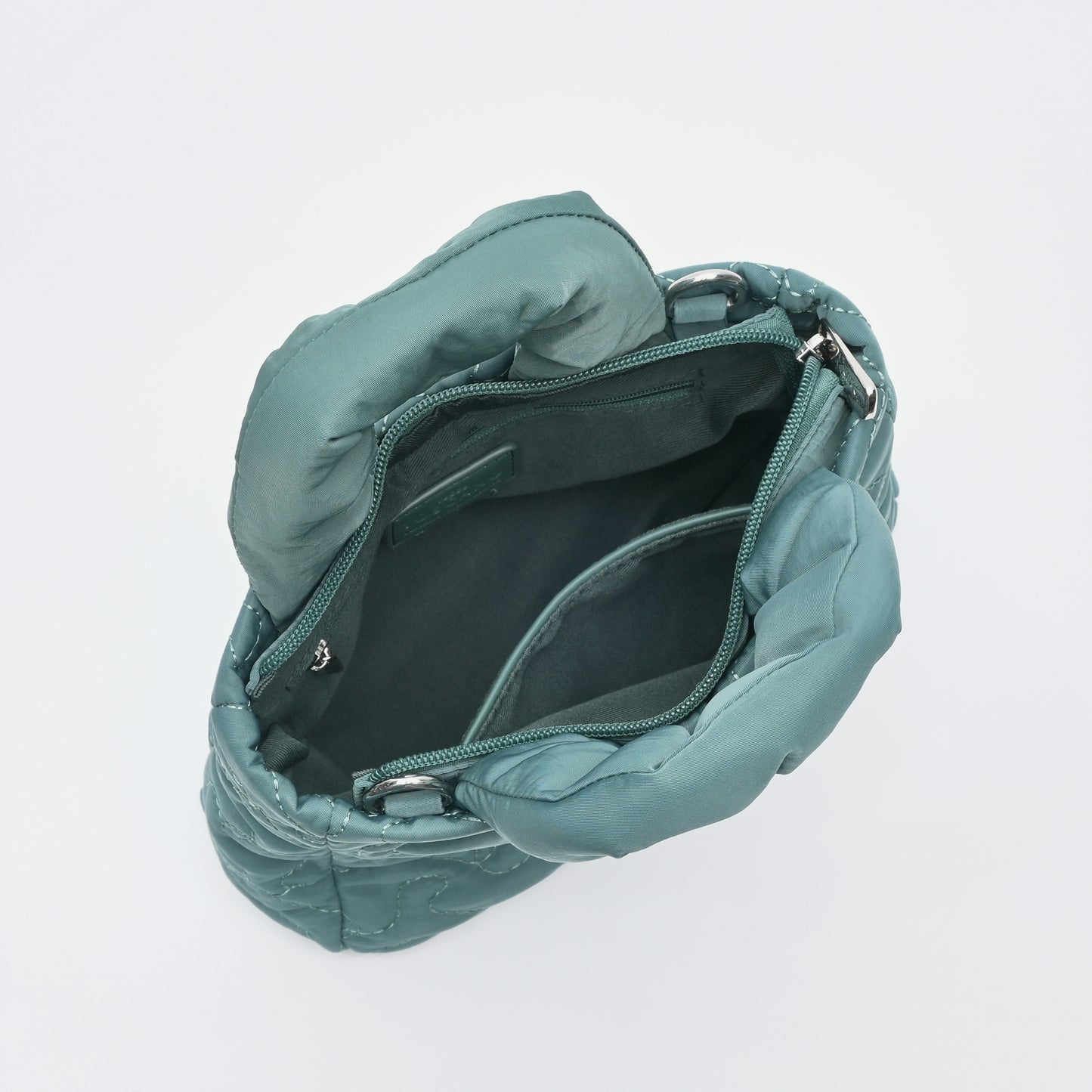 Embroidery Puffer Handle Bag - TLHB2412NN3BI4 - Tocco Toscano Malaysia