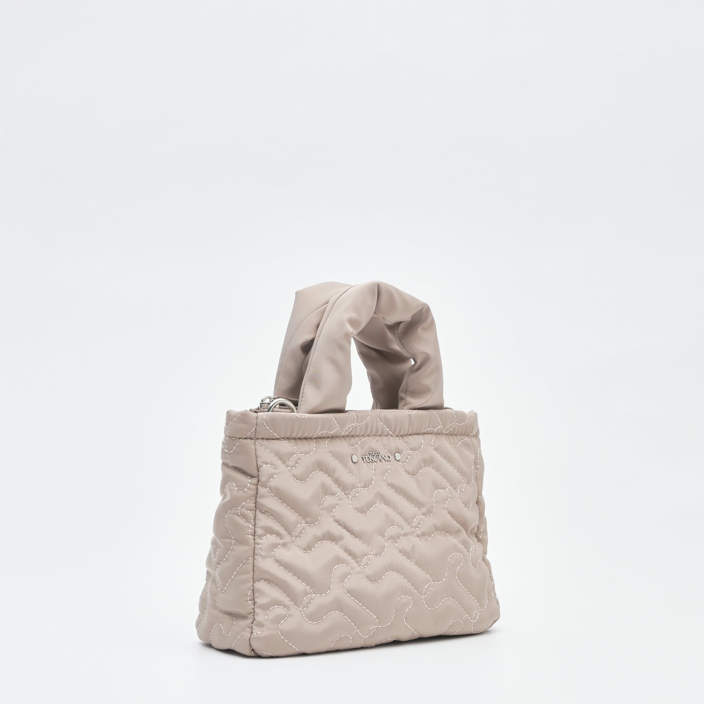 Embroidery Puffer Handle Bag - TLHB2412NN3BI4 - Tocco Toscano Malaysia