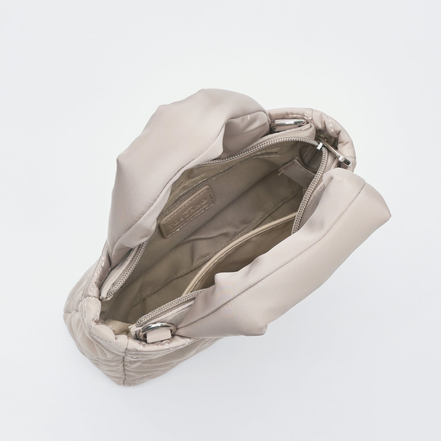 Embroidery Puffer Handle Bag - TLHB2412NN3BI4 - Tocco Toscano Malaysia