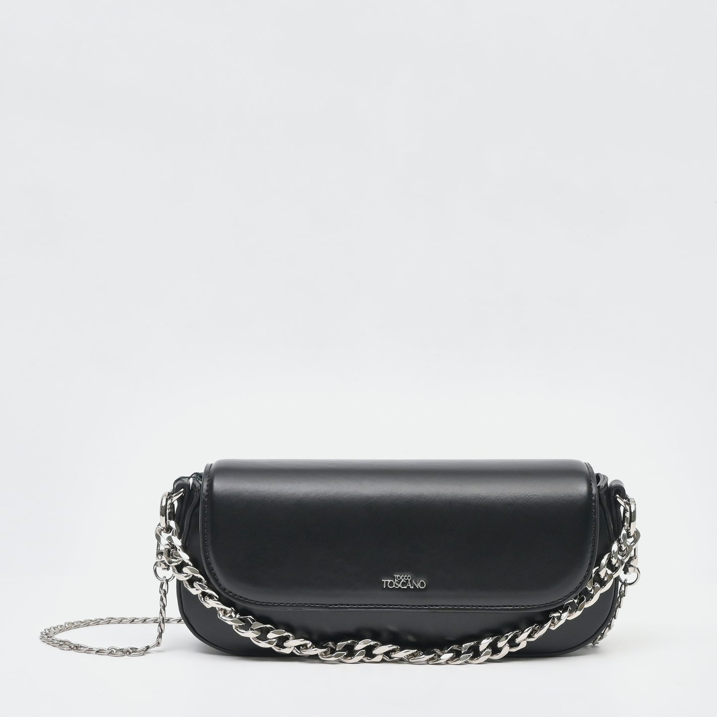 Black Lumina Petite Chain Strap Bag - TLSB0511PN3MA4 - Tocco Toscano Malaysia