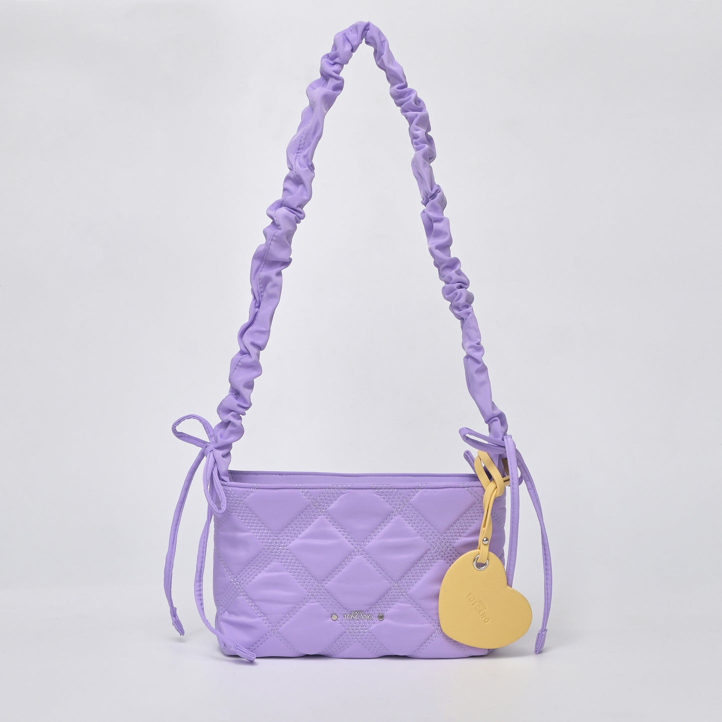 Nylon Raffle Crossbody Bag - TLSB1912NN3BL3 PURPLE - Tocco Toscano Malaysia