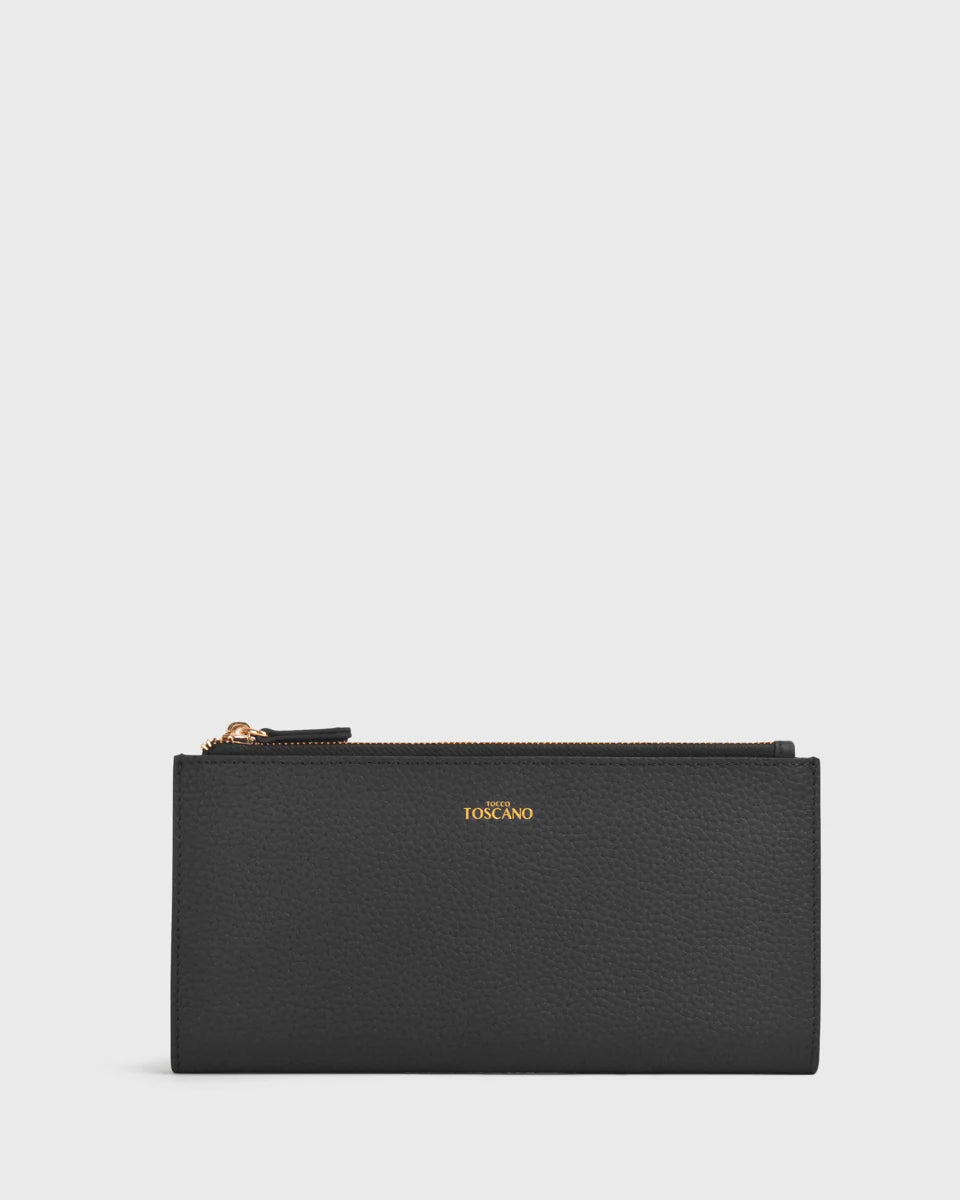 Black Aimee Long Wallet - TLLP0411LN3NF5 - Tocco Toscano Malaysia