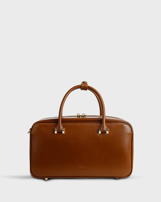 Brown Blair Mini Duffel Bag - TLHB2022LN3NK4 - Tocco Toscano Malaysia