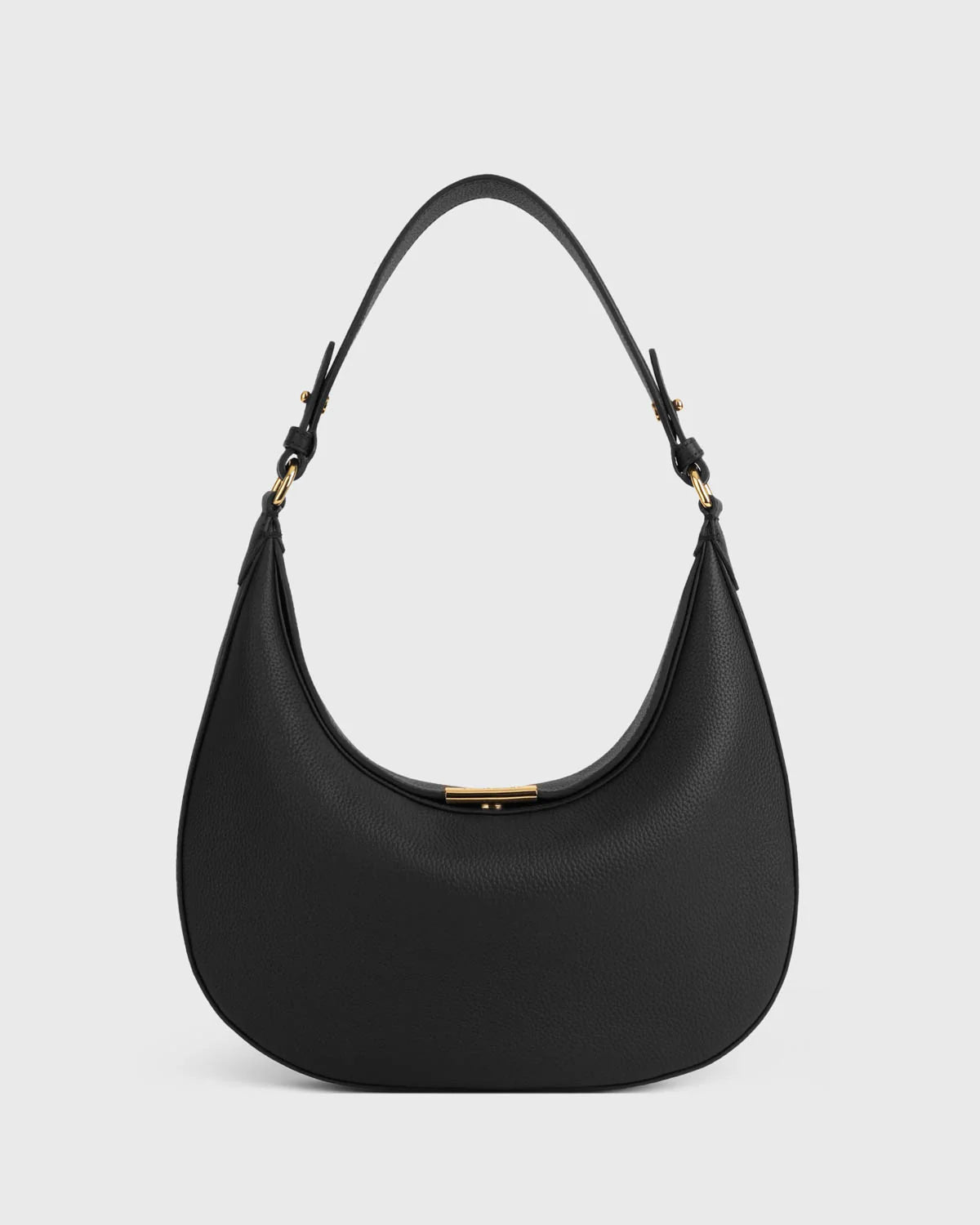 Gianna Crescent Hobo Bag - TLHB3911LN3NH4 Black - Tocco Toscano Malaysia