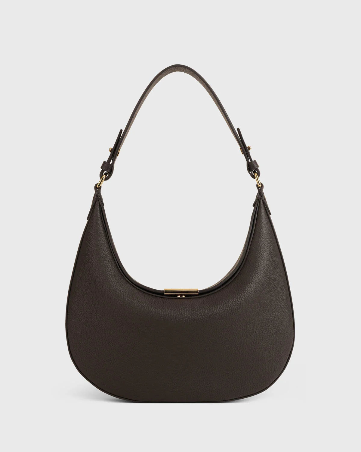 Dark Purple Gianna Crescent Hobo Bag - TLHB3911LN3NH5 - Tocco Toscano Malaysia
