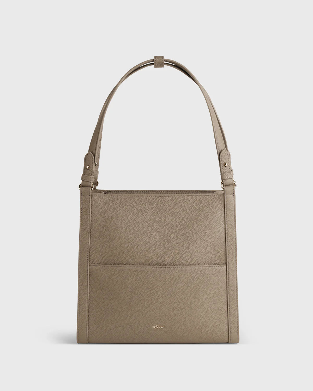 Light Brown Mae Boxy Tote - TLHB1511LN3NF5 - Tocco Toscano Malaysia
