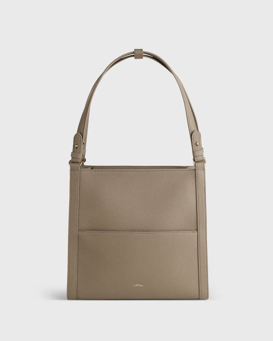 Light Brown Mae Boxy Tote - TLHB1511LN3NF5 - Tocco Toscano Malaysia