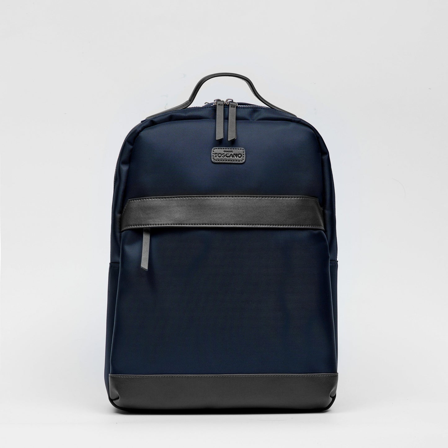 Nylon Back Pack With Patch Logo - TGBP1533NN3ML2 BLUE - Tocco Toscano Malaysia