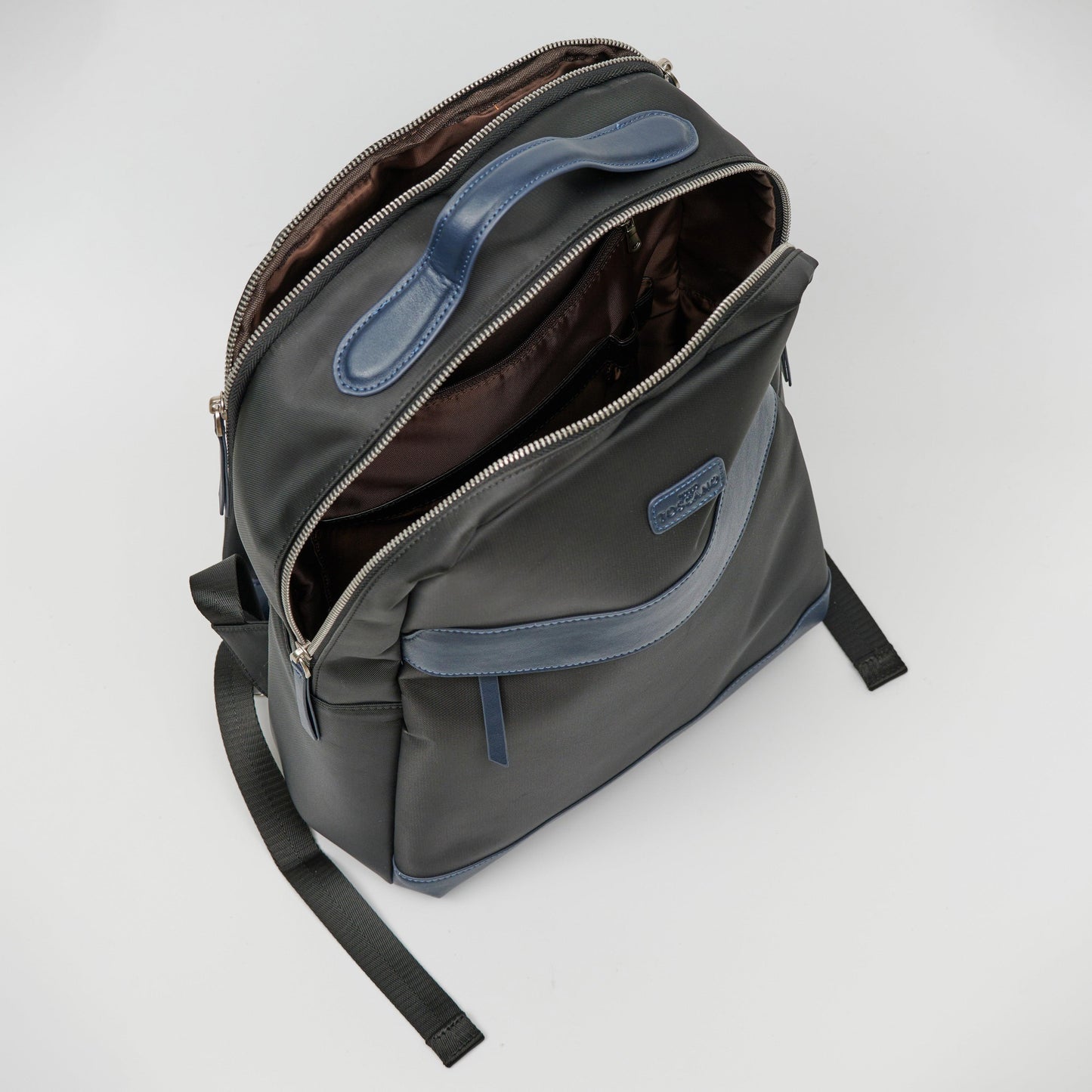 Nylon Back Pack With Patch Logo - TGBP1533NN3ML2 - Tocco Toscano Malaysia